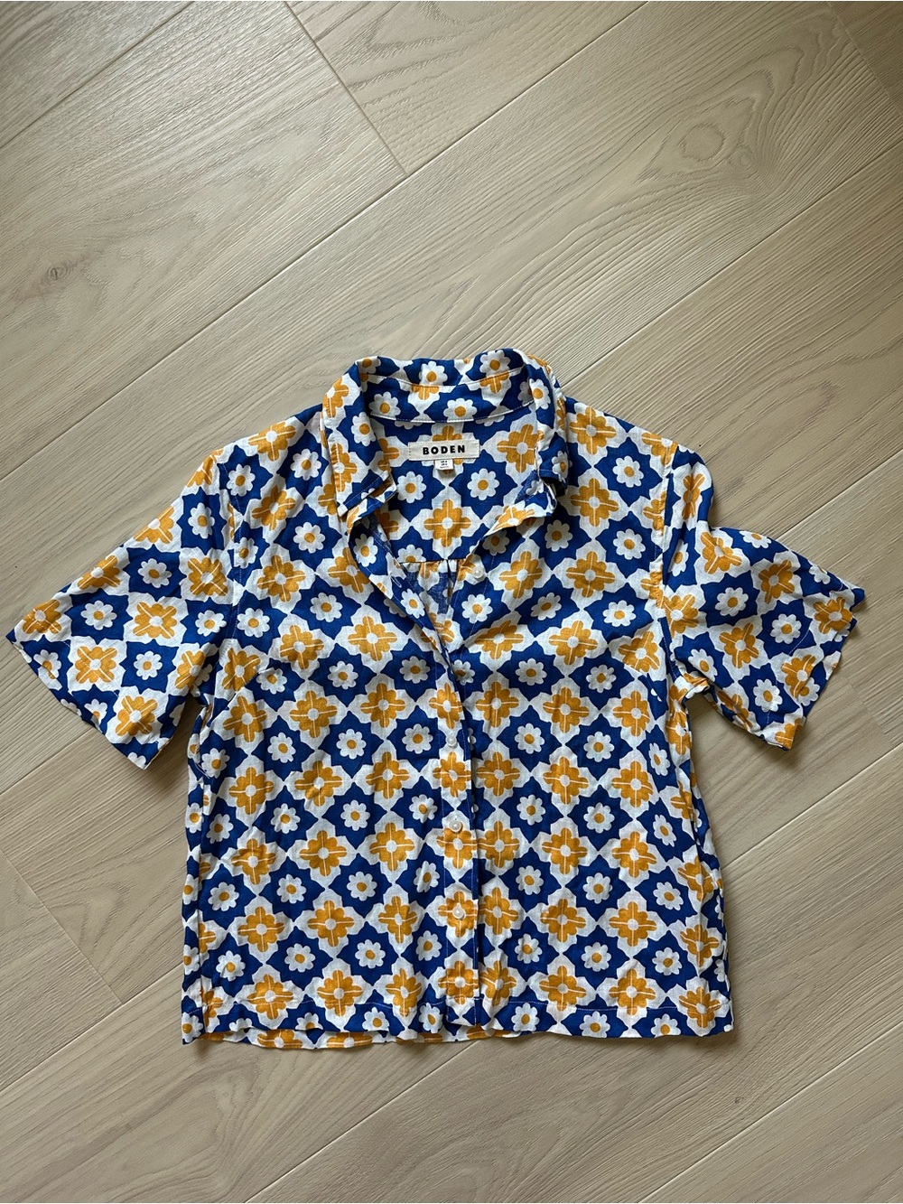 Boden Hazel short sleeve linen shirt - Picture 4 of 9